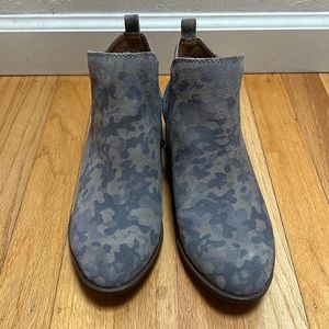 Lucky brand camo booties